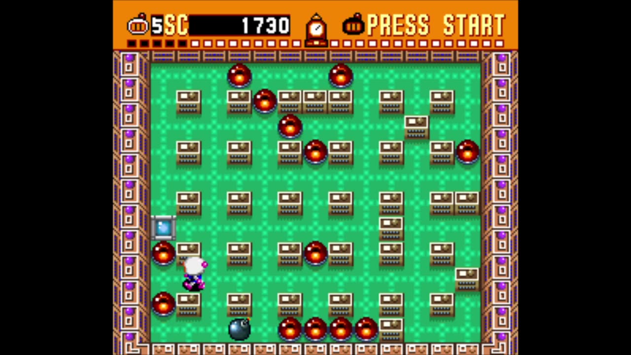 Playing Classic Super Bomberman