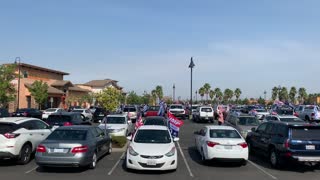 Trump Parade - getting ready to ride. Rocklin to Roseville, Ca