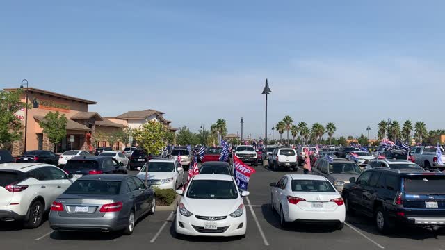 Trump Parade - getting ready to ride. Rocklin to Roseville, Ca