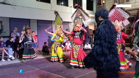 Mahakali Nach, Yenya (Indra Jatra), Bangemuda, 2080, Day 6 Part I