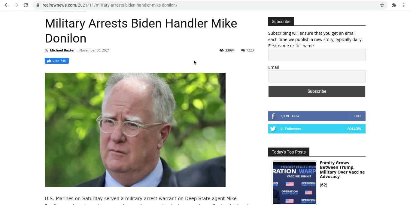 Biden's 2nd Handler Mike Donilon Arrested