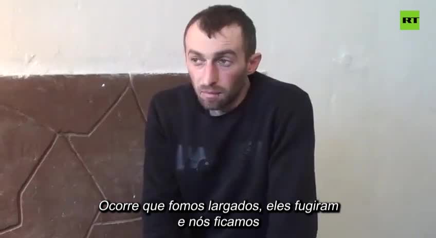 sent you Soldados ucranianos que se renderam contam como seu comando os abandonou