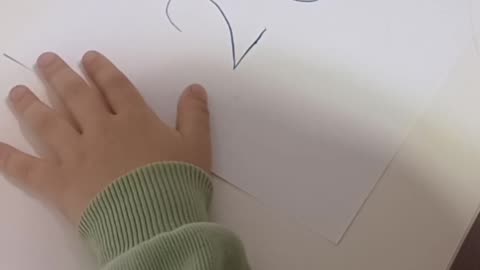 Cute kid paints rabbit | #shorts #cute #kids #baby