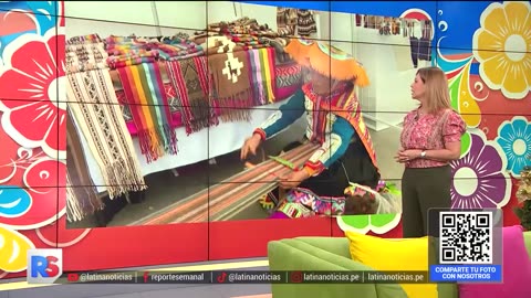 ¡Conoce estas increíbles técnicas textiles! Productores de varias regiones exponen su arte en feria