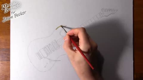 Paint A Picture Of A Guitar