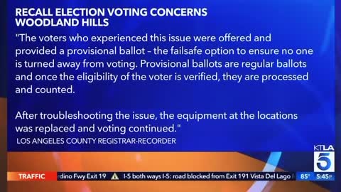 CA recall... voter fraud again on the horizon..