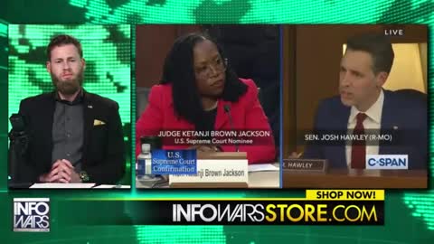 Josh Hawley Destroys Judge Jackson On Protection Of Child Porn Distributors