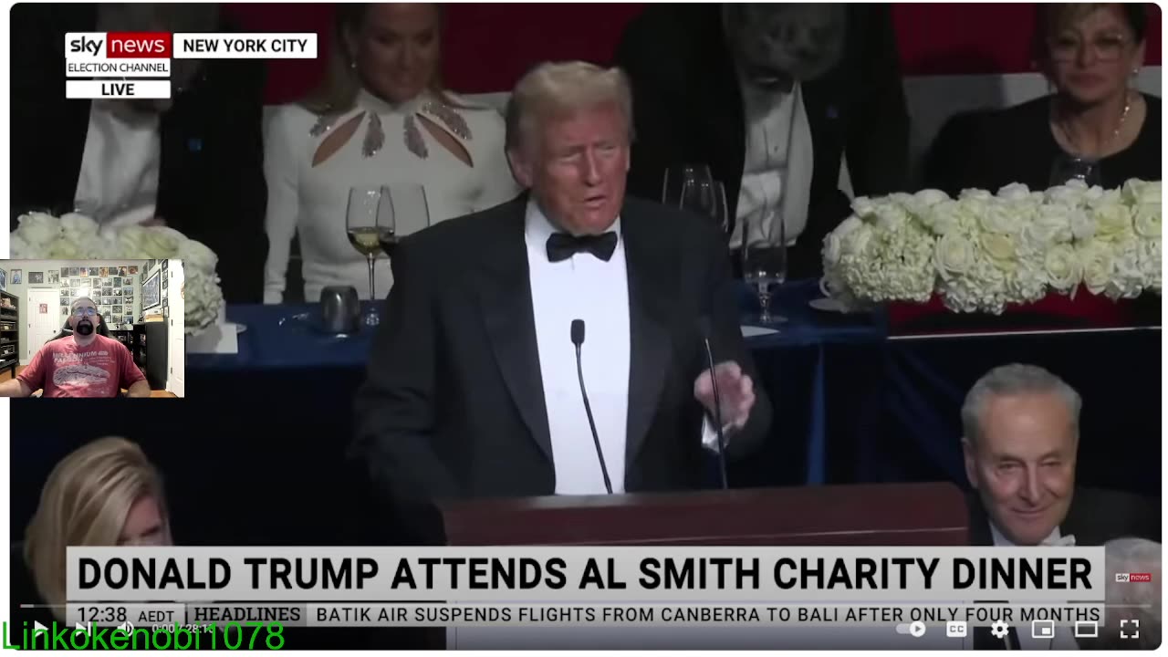 Donald J Trump At The AL Smith Charity Dinner