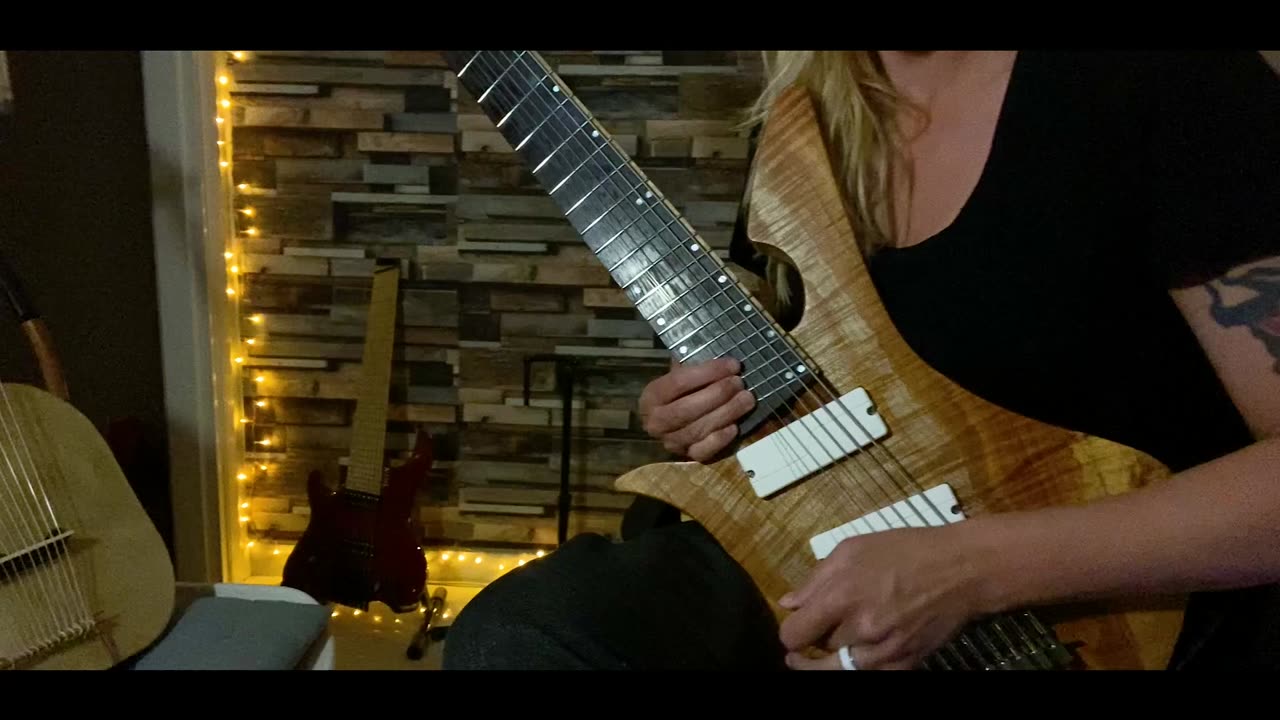 Nasty shred guitar