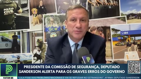 Graves erros na segurança: presidente de comissão lança alerta preocupante sobre governo Lula