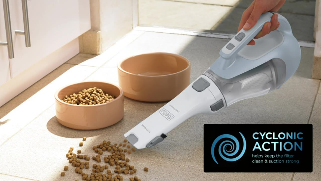 dustbuster AdvancedClean Cordless Handheld Vacuum