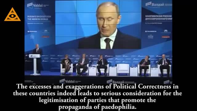 Russian President Vladimir Putin on Christian culture, Western values and political correctness.