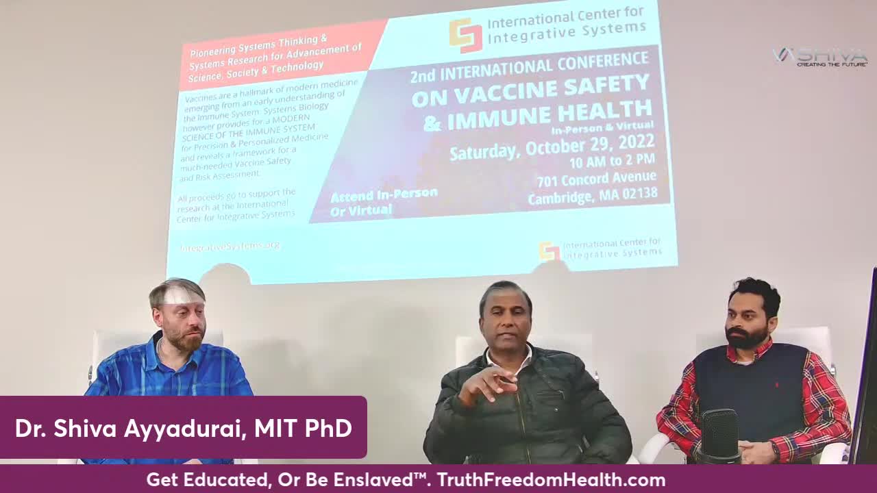 Dr.SHIVA LIVE: Eve of 2nd Vaccine Safety & Immune Health Conference. SAT. OCT 29 10am-2pm EST