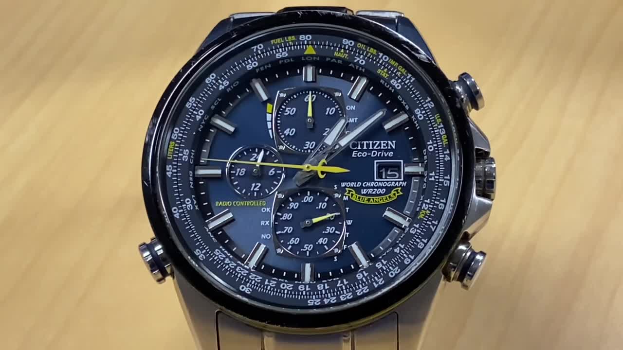 Citizen World Chronograph AT Eco-Drive At Its Best