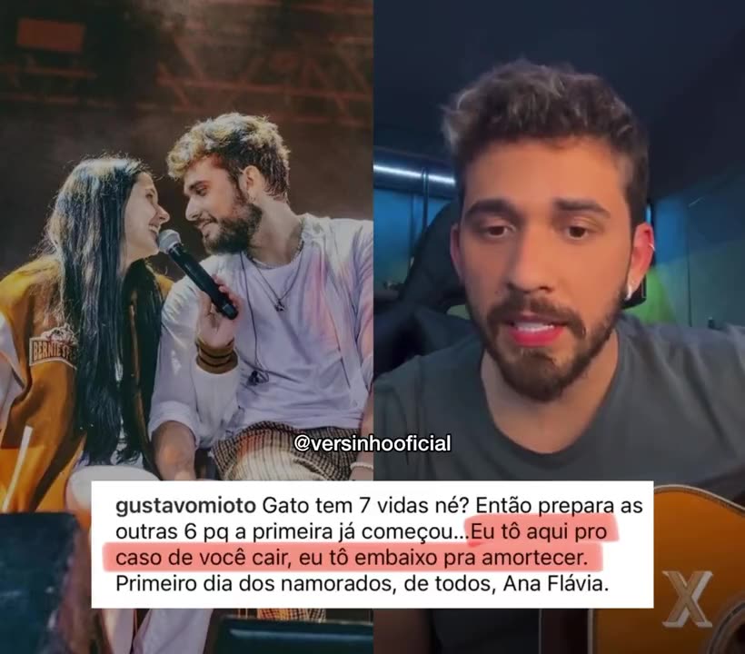 Assim como Luísa Sonza, Gustavo também fez uma canção para Ana Castela
