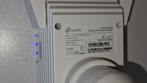 TP-LINK AX1500 Wi-Fi 6 Range Extender RE505X Wifi Repeater Dual Band