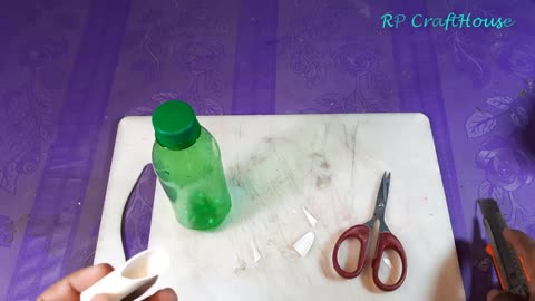 DIY - Beautiful and small water Fountain easy at home from plastic bottle
