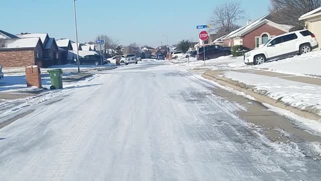 Driving in Dallas area today 02/19/21