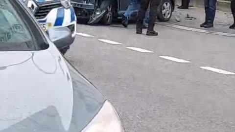 Undercover Police Car Accident in Portugal