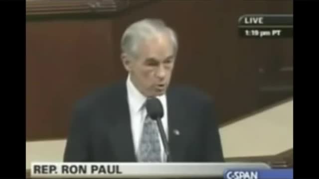 Ron Paul Amazing "What If?" Speech