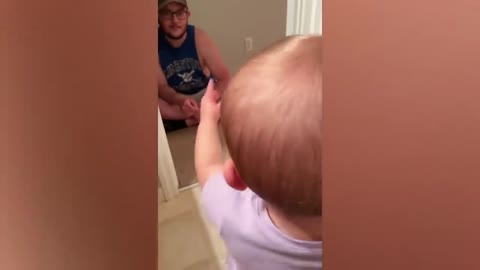 Cute Baby And Hilarious Dads _ Funny Moments