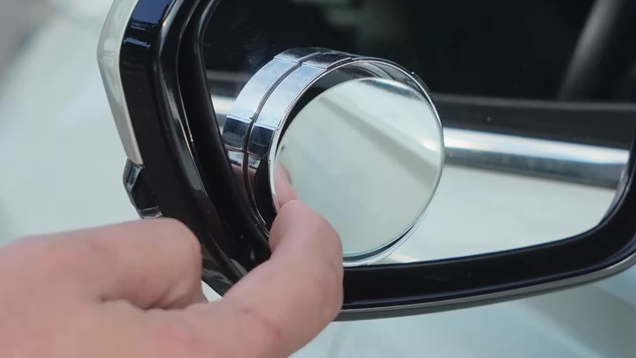 Round HD Glass Convex 360° Wide Angle Side Rear View Mirror