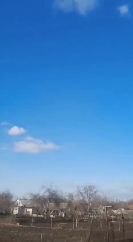 Planes over Balakleya, Kharkiv region.