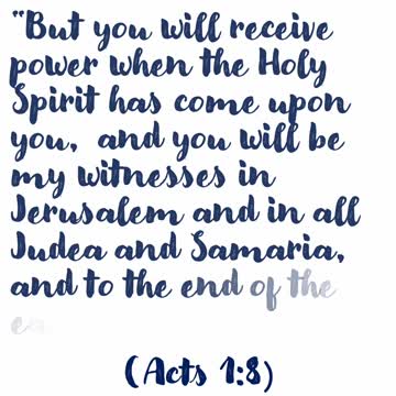 Acts 1:8