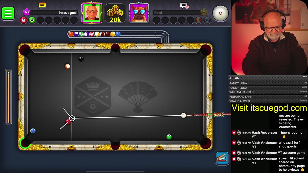 The 8 Ball & 9 Ball Pool LIVE Show with ITSCUEGOD