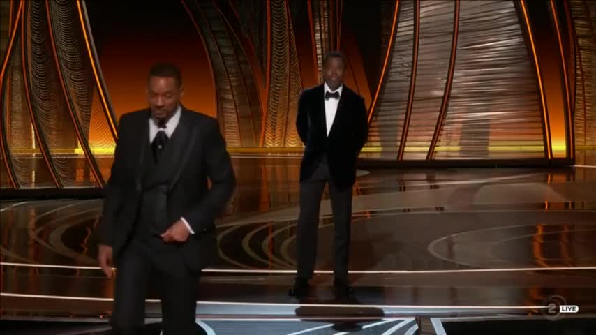 WATCH- Full video of Will Smith PUNCHING Chris Rock at the Oscars over a joke