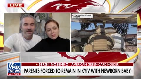 Ukrainian-American Couple Stuck in Kyiv With Newborn Baby
