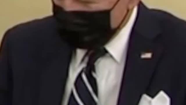 Sleepy Joe Takes A Nap During His Meeting