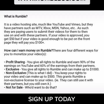 Bourbonnais Middle Class Rumble Us Free To Get Paid For Videos