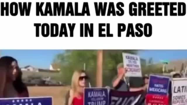How Kamilla was greeted in El Paso