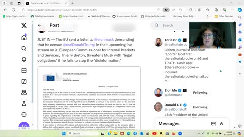 EU Threatens Elon Musk LMAO WOW Major Meltdown over Free speech