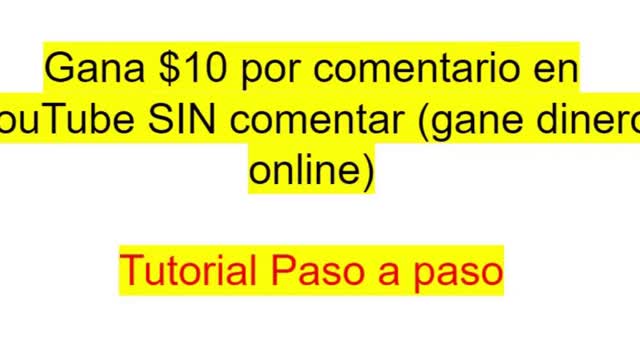 #Shorts Gana $ 10 por comentario de YouTube (forma fácil de ganar dinero online)