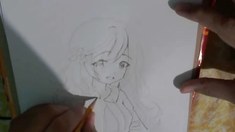 Drawing an Anime Girl
