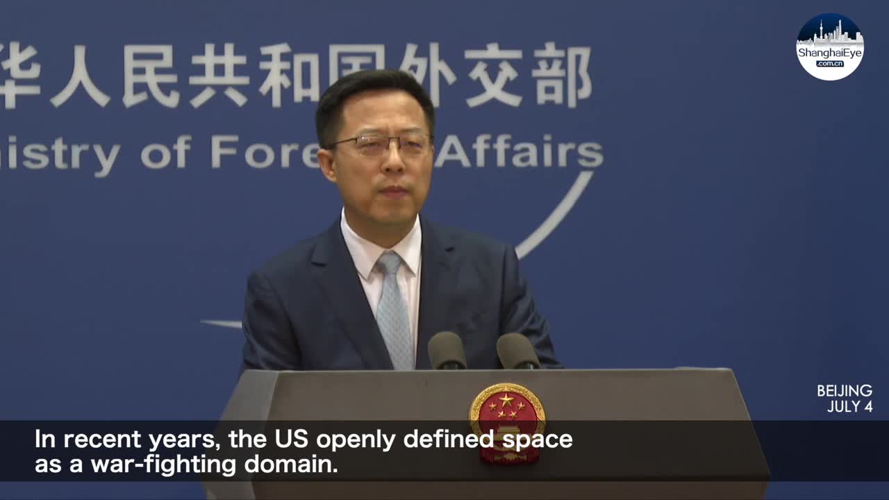 China refutes NASA head's Chinese 'moon takeover' lies, opposes weaponization, arms race in space