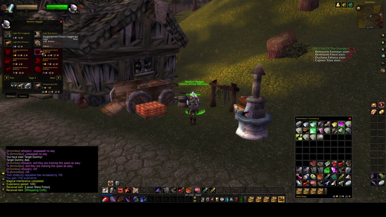 Turtle Wow - The adventures of a slow Armorless Vagrant warrior - part 21