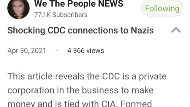 USA=NAZIS...CDC=CIA