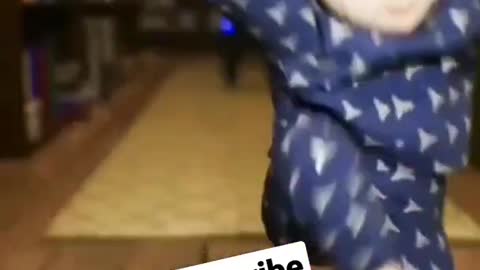 Cute baby dance