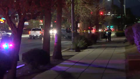 Car Crashes and Overturns in front of Centennial Hills Hospital