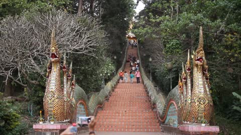 Huge Dragon Staircase