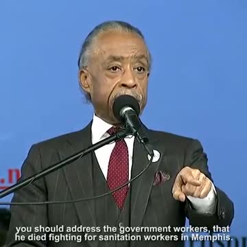 Al Sharpton blasts Trump's 'drive-by’ MLK Memorial visit