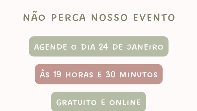 ALCANCE O CORPO DOS SEUS SONHOS | 24/01 19H30 | 100% GRATUITO E ONLINE