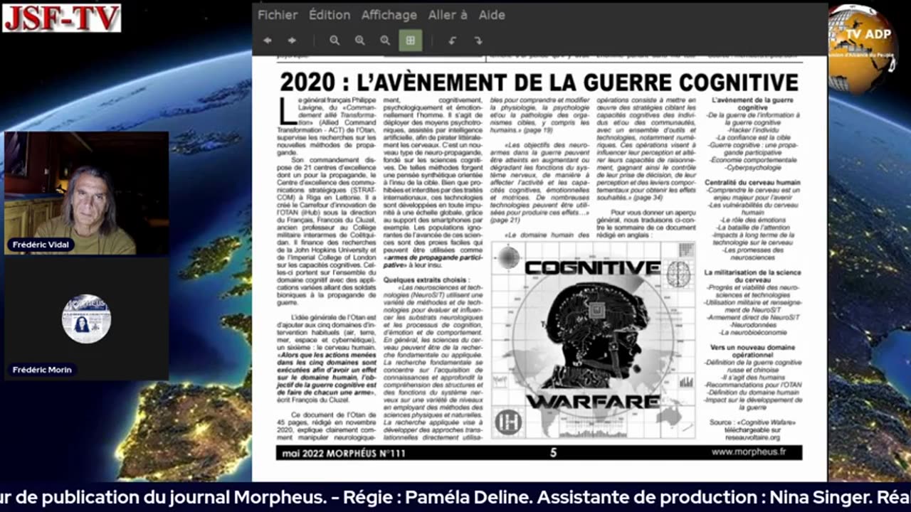 🚨🚨💥💥la guerre contre les peuples avec Frederic vidal et Frederic morin💥💥🚨🚨