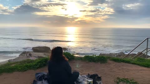 Sunset Cliffs in San Diego, California