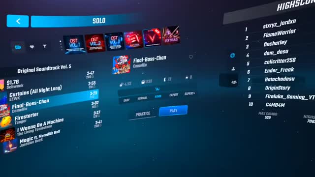 Beat Saber - I Wanna Be A Machine ( Expert + )