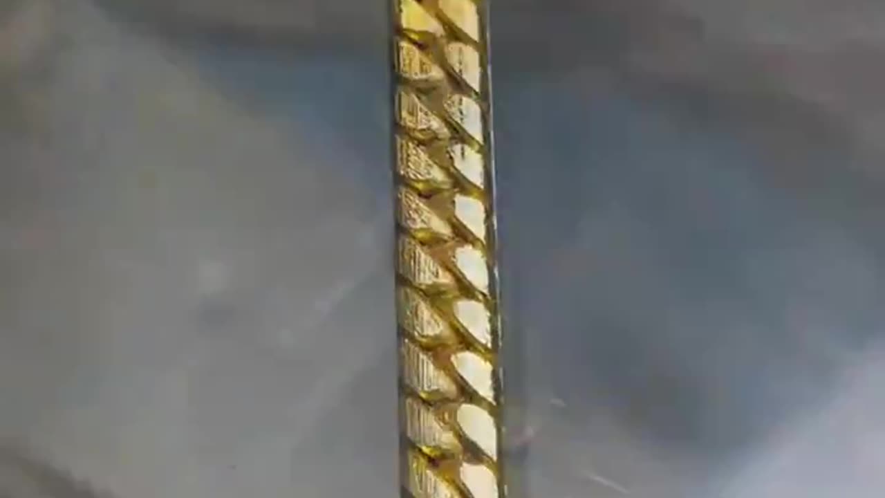 How a gold chain is made | intresting skills