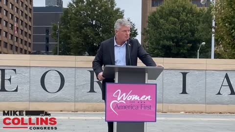 Mike Collins Rallying for Election Integrity with Women for America First